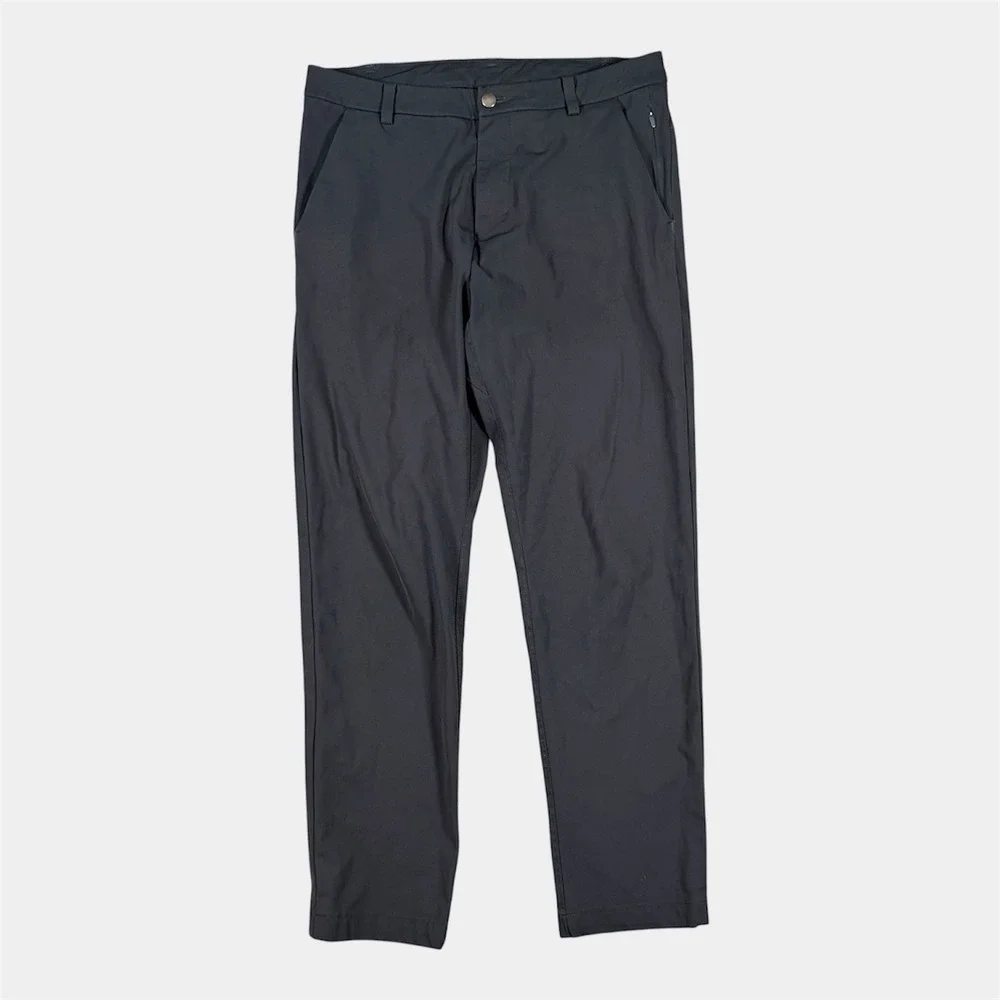 Lululemon Commission ABC Classic Pants Mens 32x30 Obsidian Performance Stretch